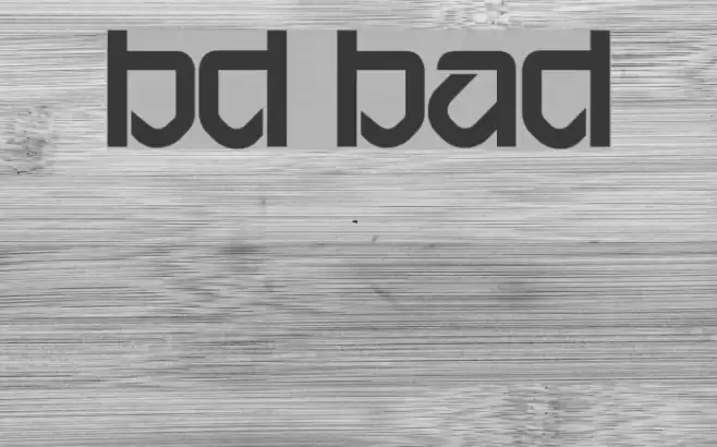 BD Bardust Schriftart examples