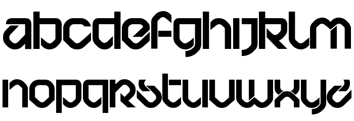 BD Bardust Font LOWERCASE