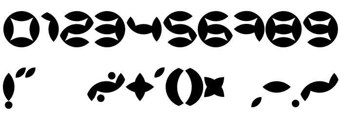 BD Beans Font OTHER CHARS