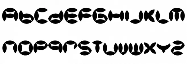 BD Beans Schriftart Groß