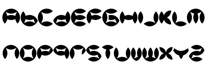 BD Beans Font LOWERCASE