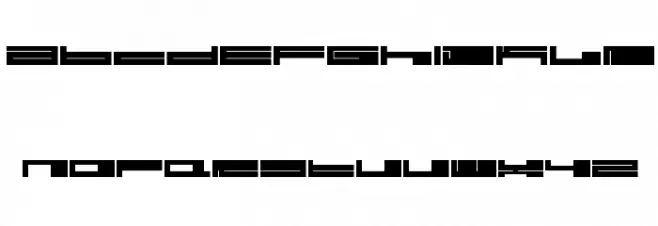 BD BillDing Long Font UPPERCASE