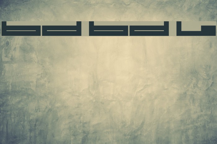 BD BillDing Long Font examples