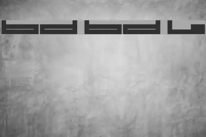 BD BillDing Long Font examples