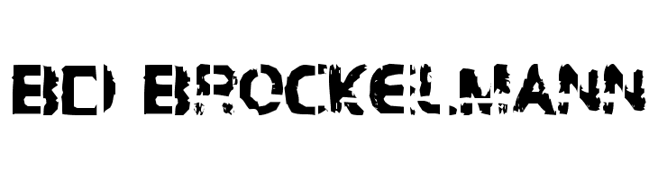 BD Brockelmann  font caratteri gratis
