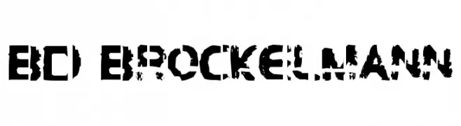 BD Brockelmann  Frei Schriftart Herunterladen