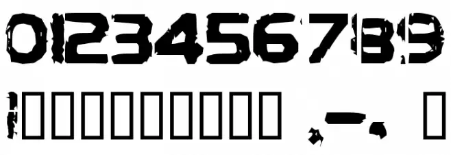 BD Brockelmann Font OTHER CHARS