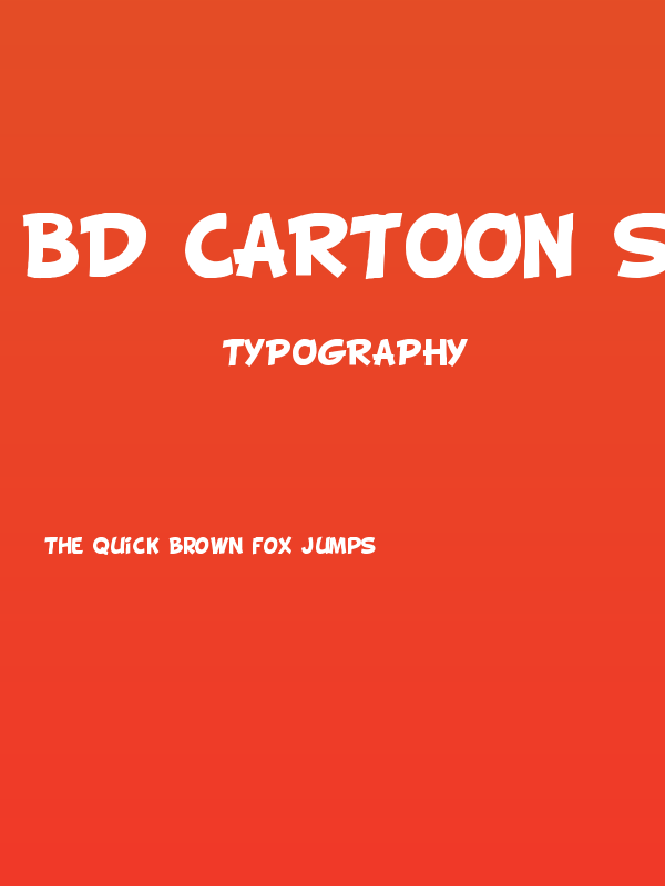 BD Cartoon Shout Poster