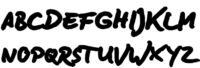 BD Lettering Reduced Black Font OTHER CHARS