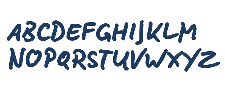 BD Lettering Reduced Bold Lowercase