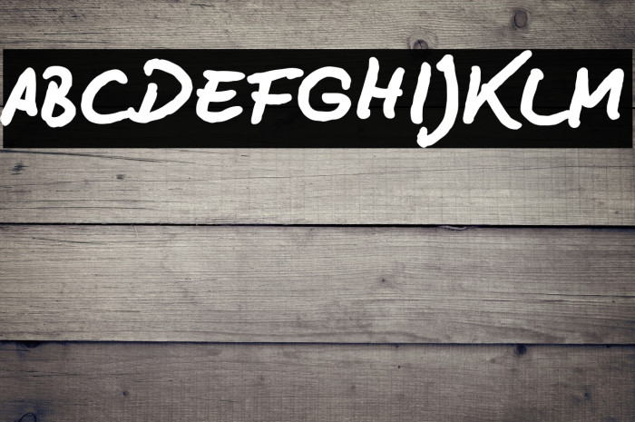 BD Lettering Reduced Bold Example 1