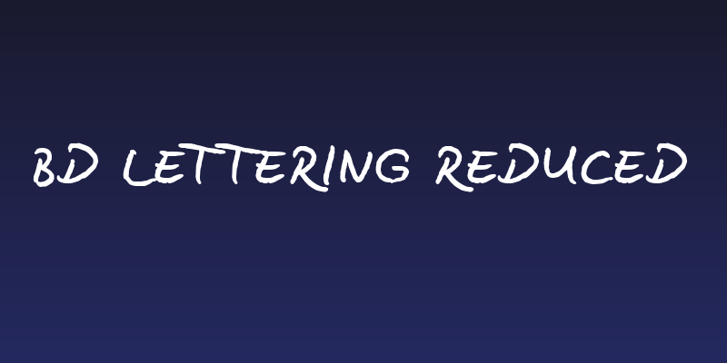 BD Lettering Reduced Social Header