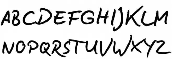 BD Lettering Reduced Fuentes MAYÚSCULAS