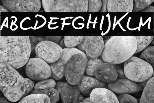 BD Lettering Reduced Font examples