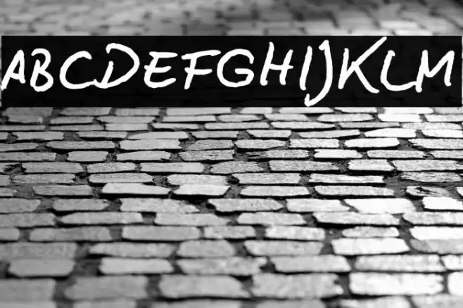 BD Lettering Reduced Font examples