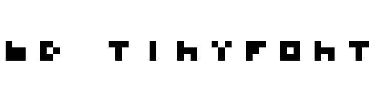 BD TINYFONT Font