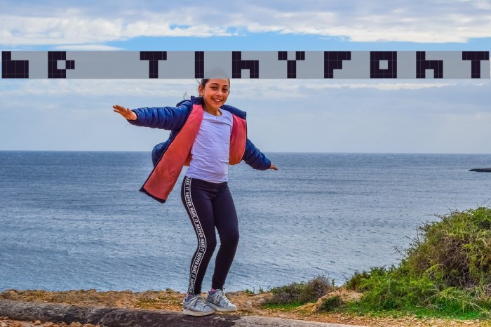 BD TINYFONT Font examples