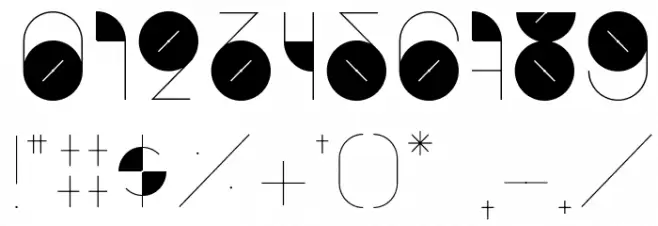 BDAlgebra-Minus Font OTHER CHARS