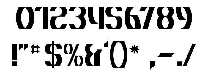 BDApotheke Font OTHER CHARS