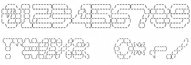 BDAsciiMax Schriftart Anderer Schreiben