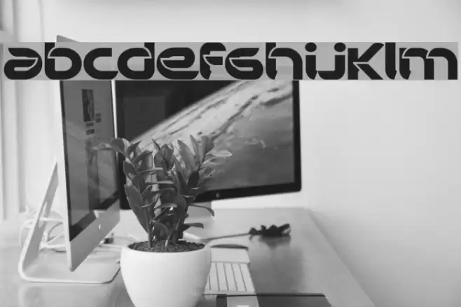 BDBankwell Font examples