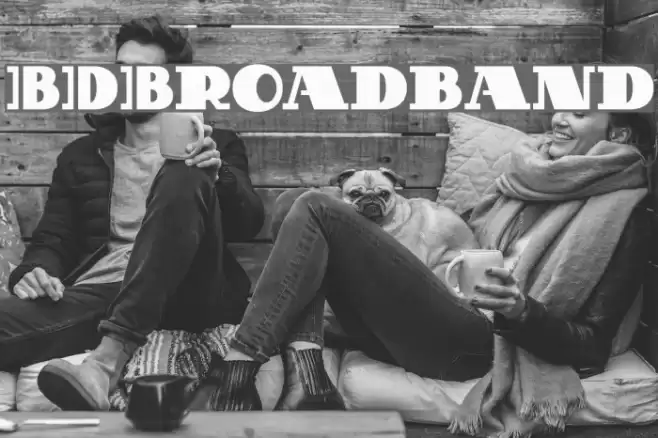BDBroadband Schriftart examples