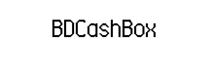 BDCashBox Font