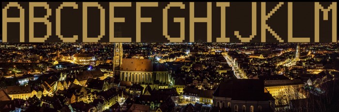 BDCashBox Font examples