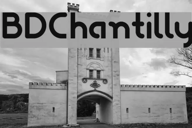 BDChantilly Font examples