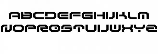 BDDoomed Squareup خط أحرف كبيرة