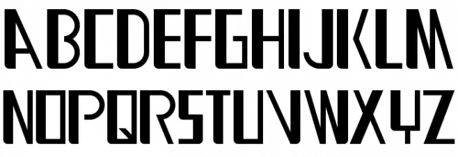 BDEquipment Schriftart Groß