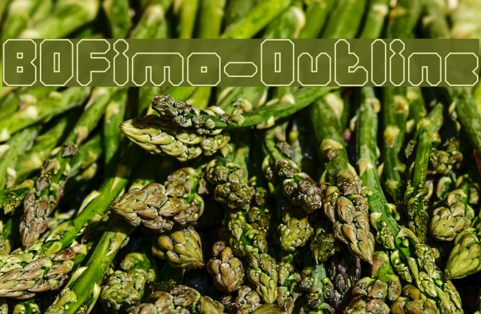 BDFimo-Outline Font examples