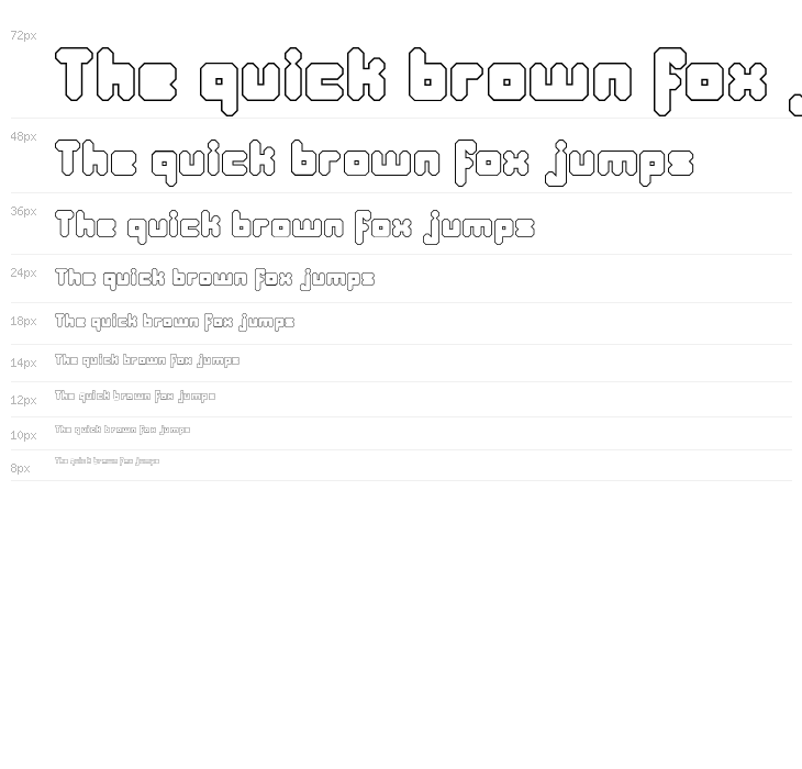 BDFimo-Outline Waterfall