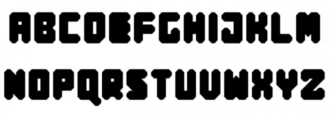 BDFimo Шрифта ВЕРХНИЙ