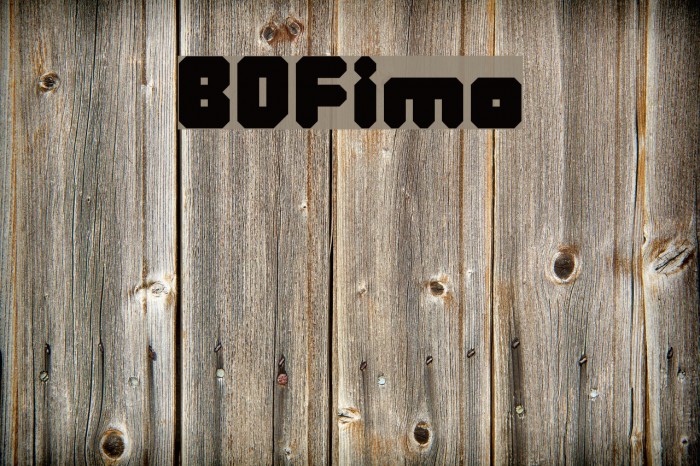 BDFimo Font examples