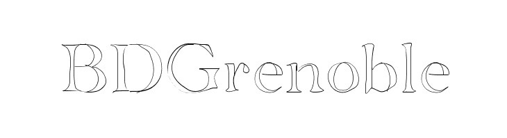 BDGrenoble Font