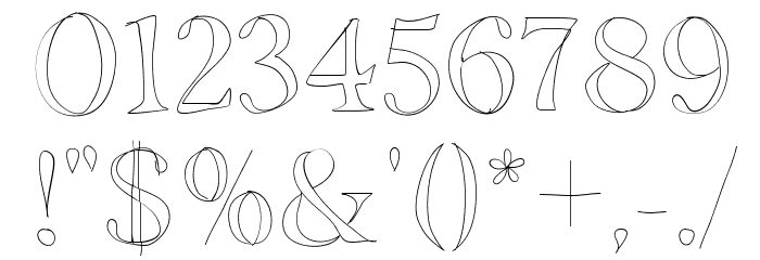 BDGrenoble Font OTHER CHARS