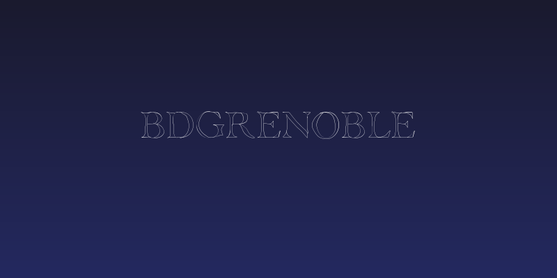 BDGrenoble Social Header