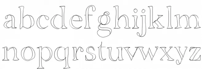 BDGrenoble خط أحرف صغيرة