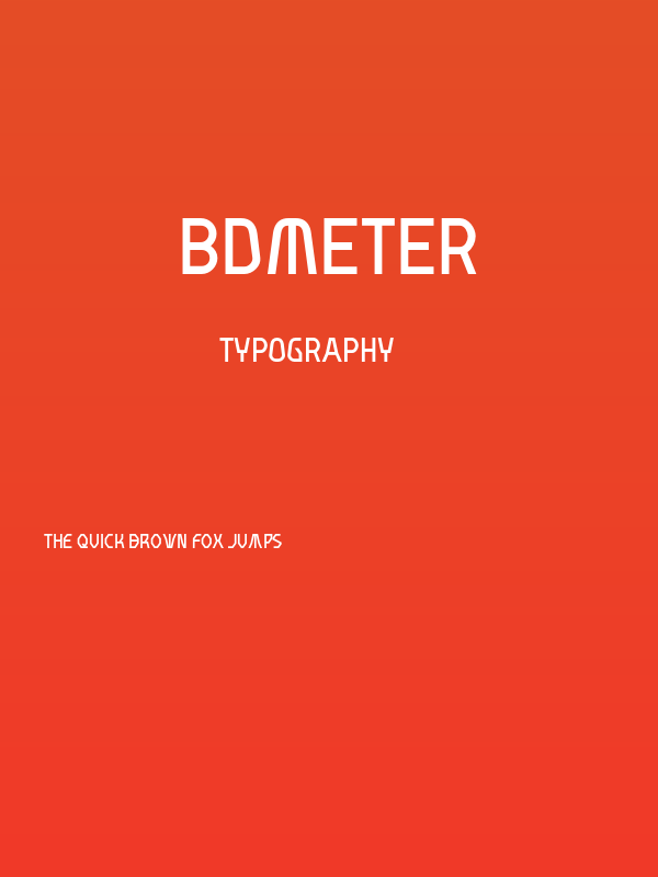 BDMeter Poster
