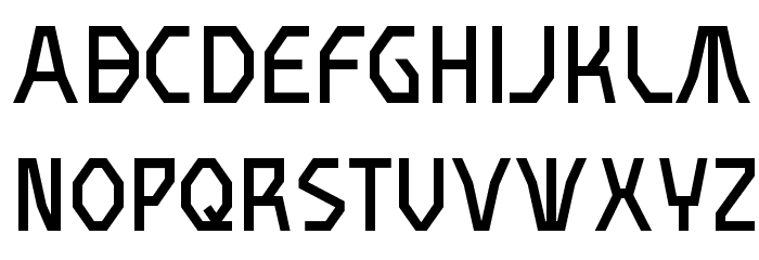 BDMeter Font LOWERCASE