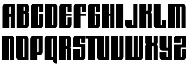 BDMustang Schriftart Groß