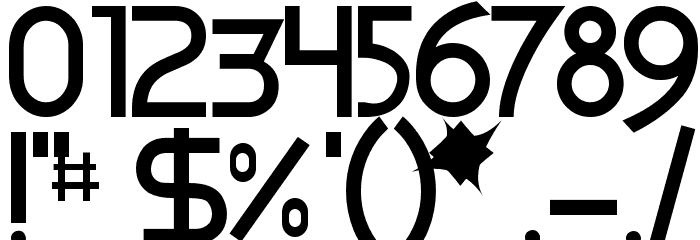 BDP Birgula Font OTHER CHARS