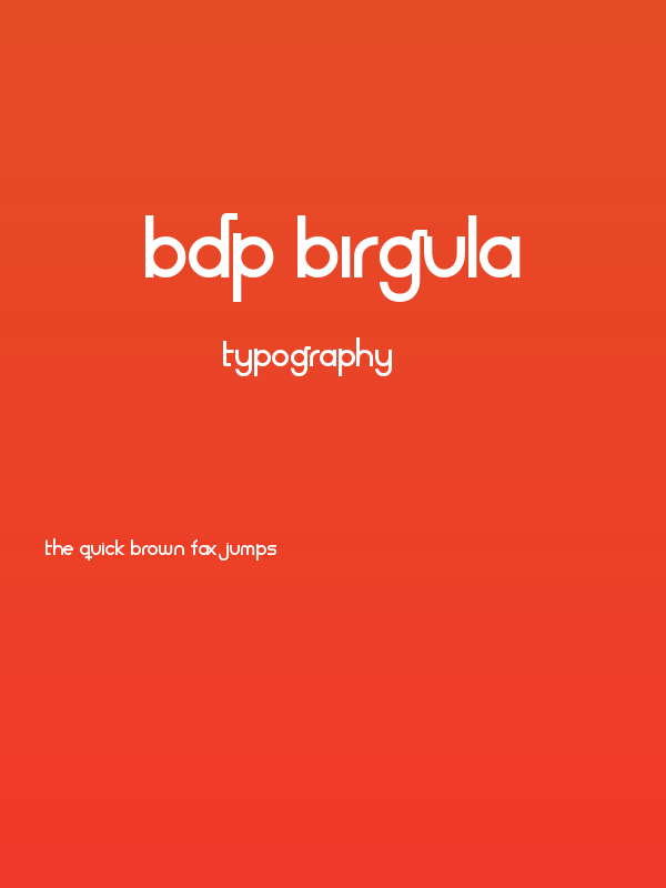 BDP Birgula Poster