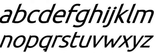 BDP Clien Bold Italic फ़ॉन्ट लोअरकेस