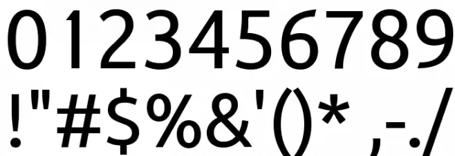 BDP Clien Bold Font OTHER CHARS