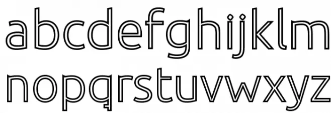 BDP Clien Regular Envulta 字体 小写
