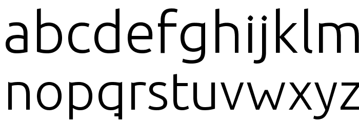 BDP Clien Regular Font LOWERCASE