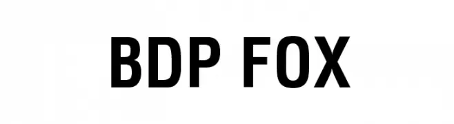 BDP FOX  font caratteri gratis