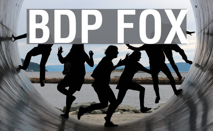 BDP FOX Font examples
